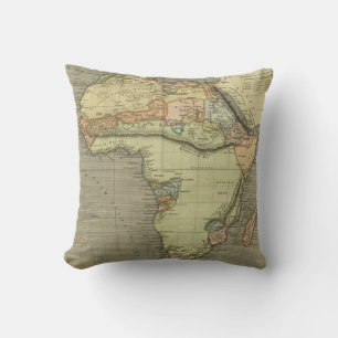 Antique Old Map Inspired Cushion