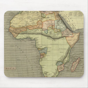 Antique Old Map Inspired Mouse Pad