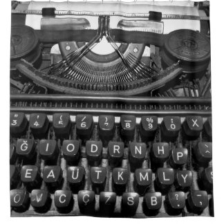 antique old typewriter used in correspondence60s r shower curtain