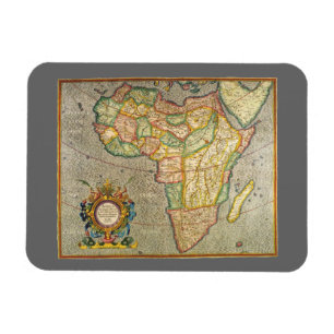Antique Old World Gerardus Mercator Map of Africa Magnet