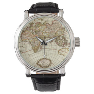 Antique Old World Map by Frederick de Wit, c. 1680 Watch