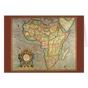 Antique Old World Mercator Map of Africa, 1633
