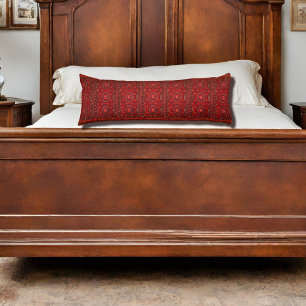 Antique Oriental rug design  Body Cushion