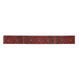 Antique Oriental rug design Satin Ribbon