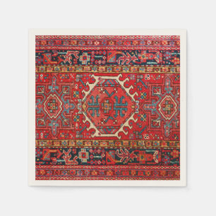 Antique Oriental Turkish Persian Carpet Napkin