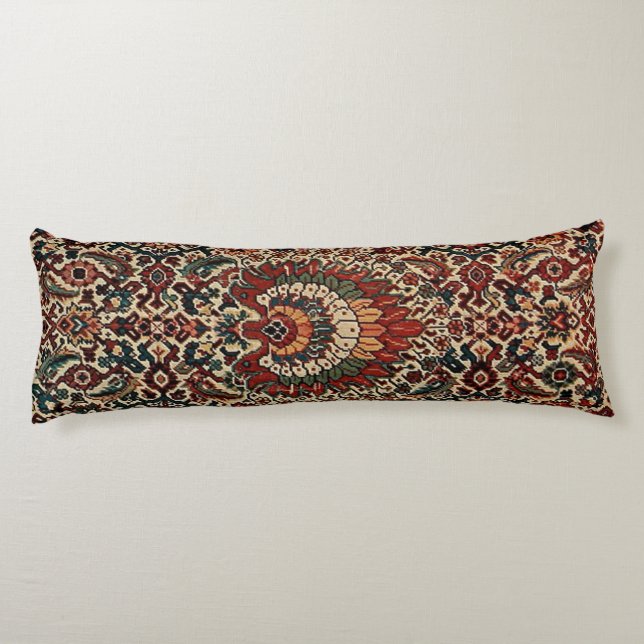 Antique Oriental Turkish Persian Carpet Rug Body Cushion (Back)