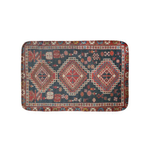 Antique Oriental Turkish Persian  Karbistan Carpet Bath Mat