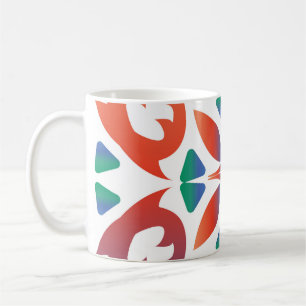 Antique ornate tiles talavera mexico. Geometric de Coffee Mug