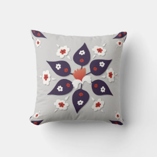 Antique ottoman Turkish tile designturkish,abstrac Cushion