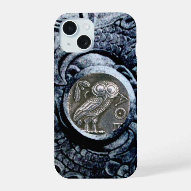 ANTIQUE OWL iPhone 15 CASE (Back)