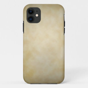 Antique Parchment Vignette Texture Background iPhone 11 Case