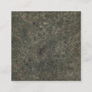 Antique Pattern Book IV Square Business Card