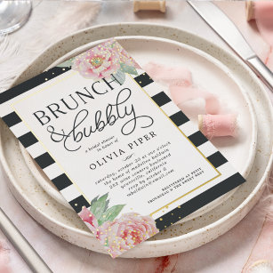 Antique Peony Brunch & Bubbly Bridal Shower