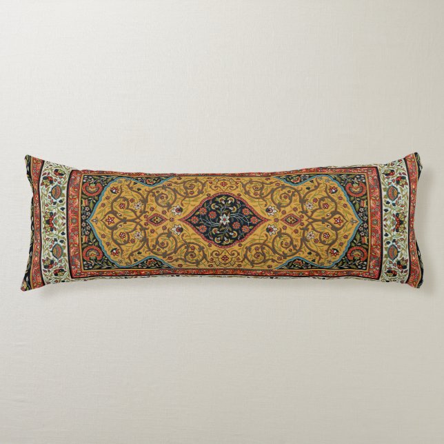 Antique Persian Carpet Elegant Design Body Cushion (Front)