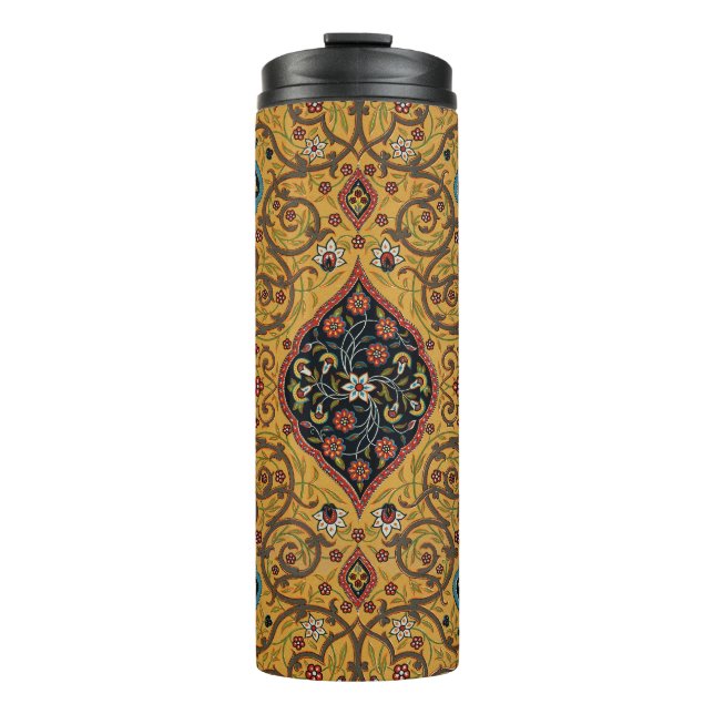 Antique Persian Carpet Elegant Design Thermal Tumbler (Front)