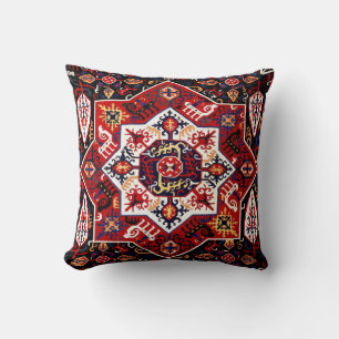 Antique Persian Caucasus Print Cushion