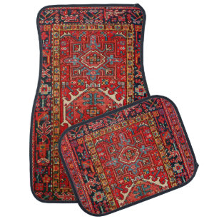 Antique Persian Pattern, Oriental Car Mat