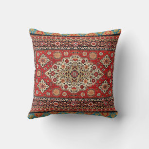 Antique Persian Pattern, Vintage Oriental pattern Cushion