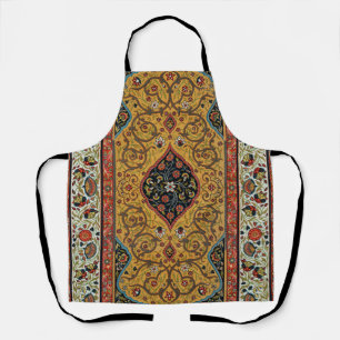 Antique Persian Rich Carpet Elegant Rug Carpet Apron