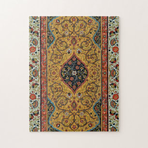 Antique Persian Rich Carpet Elegant Rug Carpet Jigsaw Puzzle