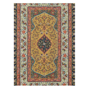 Antique Persian Rich Carpet Elegant Rug Carpet Tablecloth