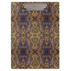 "Antique Persian Rug Look' Pattern Clip Board