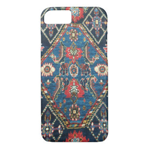 Antique Persian Turkish Carpet, Blue Case-Mate iPhone Case