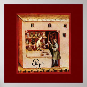 ANTIQUE PHARMACY,Pharmacist, Medicine, Drug Store Poster