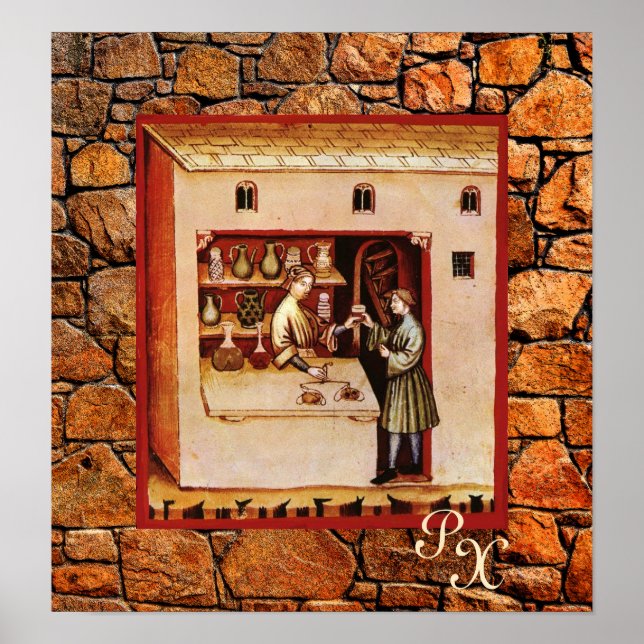 ANTIQUE PHARMACY,Pharmacist,Medicine,Drugstore Poster (Front)