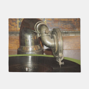Antique Phonograph Doormat