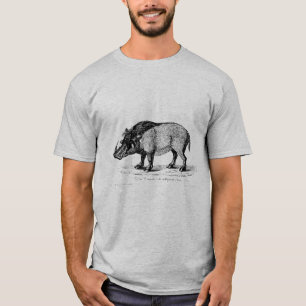 Antique Pig with Tusks  T-Shirt