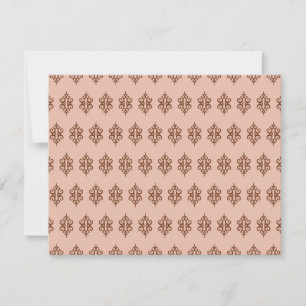 Antique Pink Lace  Invitations