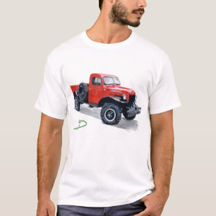 Antique Power Wagon Truck  Ringer T-shirt