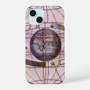 Antique Ptolemaic Solar System, Andreas Cellarius iPhone 15 Case