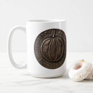 Antique Pumpkin Coin Coffee Mug
