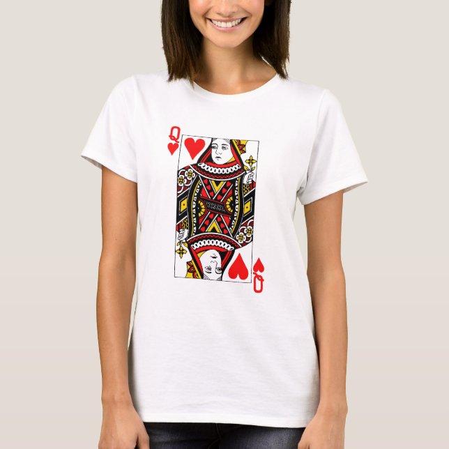 Antique Queen of Hearts T-Shirt (Front)
