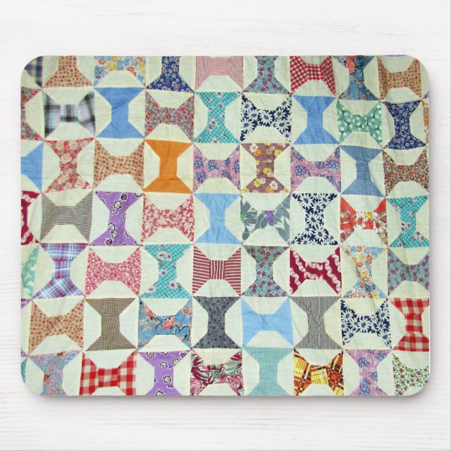 Antique Quilt Mouse Pad (Front)