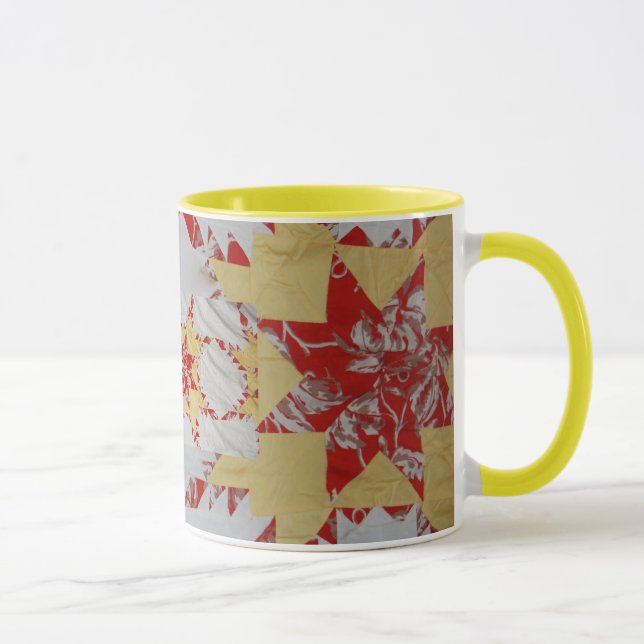 Antique Quilt Mug (Right)