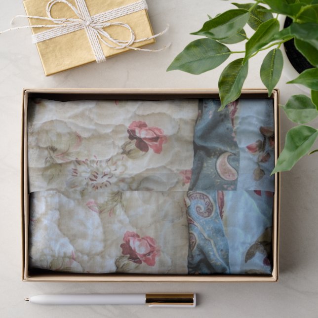 Antique Quilt Tissue Paper (Gift)