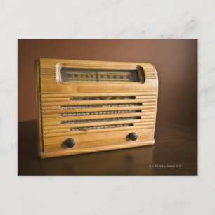 Antique Radio Postcard