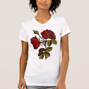 Antique Red Rose T-Shirt
