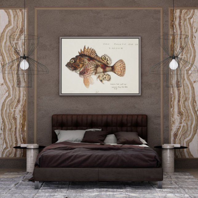 Antique Red Scorpion by F. E. Clarke 1874 Poster (Creator Uploaded)