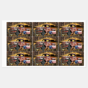 Antique Red Truck Vintage Red Truck Farm Truck