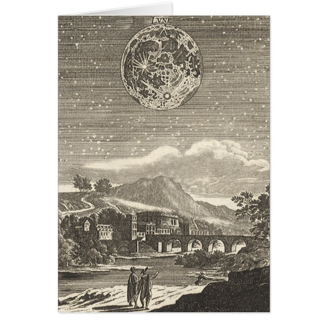 Antique Renaissance Era Moon by Allain Mallet (Front)