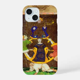 ANTIQUE RENAISSANCE TAROTS 10 / WHEEL OF FORTUNE iPhone 15 CASE