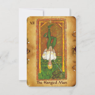 ANTIQUE RENAISSANCE TAROTS 12 / THE HANGED MAN ANNOUNCEMENT