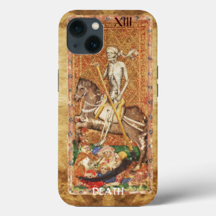 ANTIQUE RENAISSANCE TAROTS 13 / DEATH iPhone 13 CASE