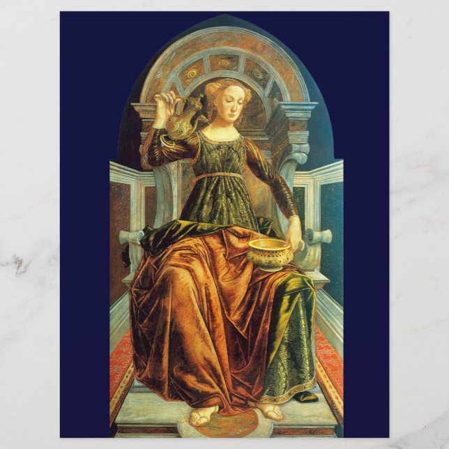 ANTIQUE RENAISSANCE TAROTS 14 / TEMPERANCE (Front)