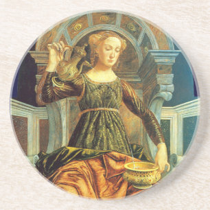 ANTIQUE RENAISSANCE TAROTS 14 / TEMPERANCE COASTER