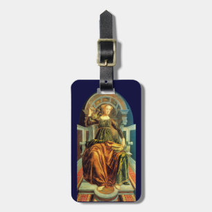 ANTIQUE RENAISSANCE TAROTS 14 / TEMPERANCE LUGGAGE TAG